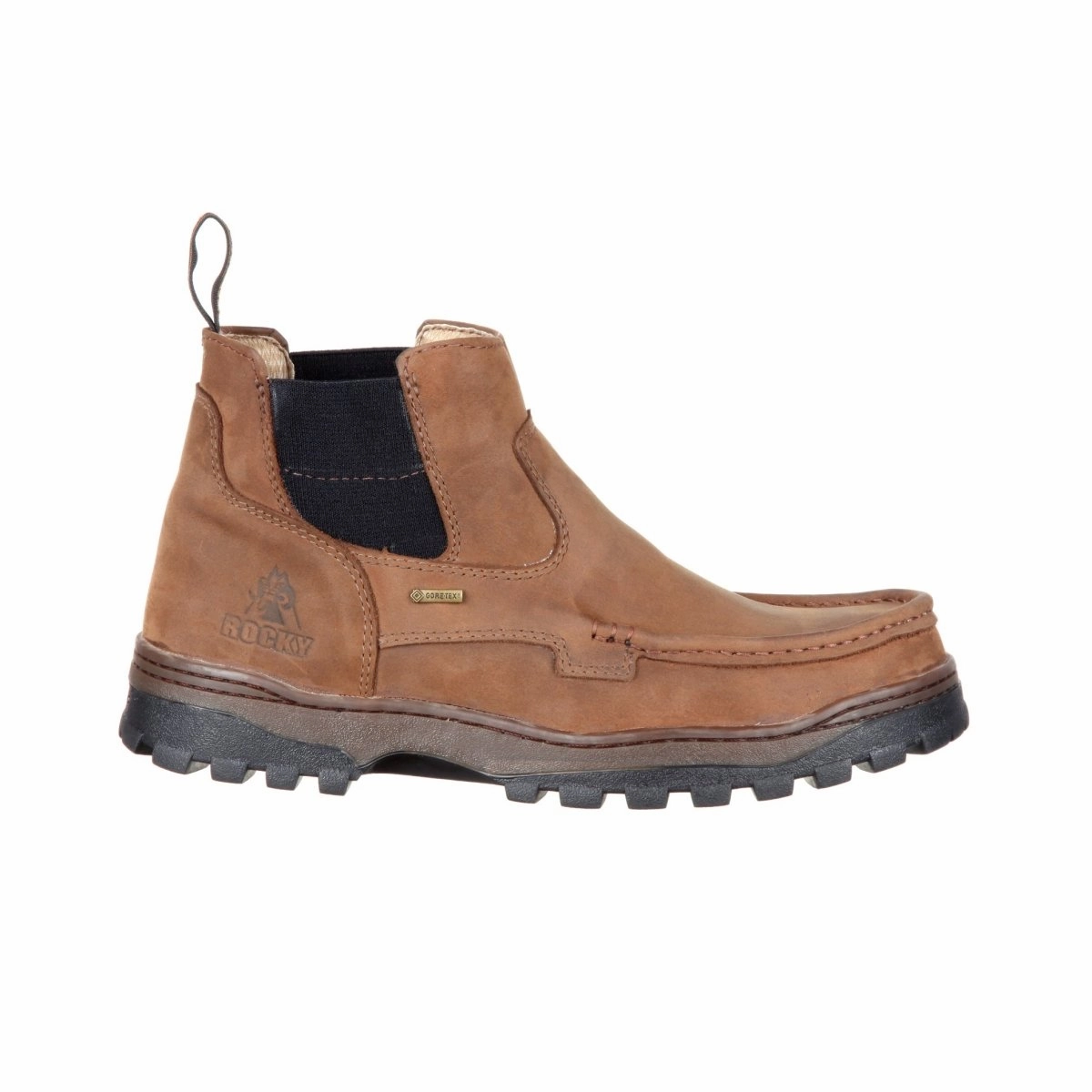 Comfort And Durability Rocky Outback GORE-TEX? Men's Soft Toe Waterproof Hiker Boots Rks0310 In Brown