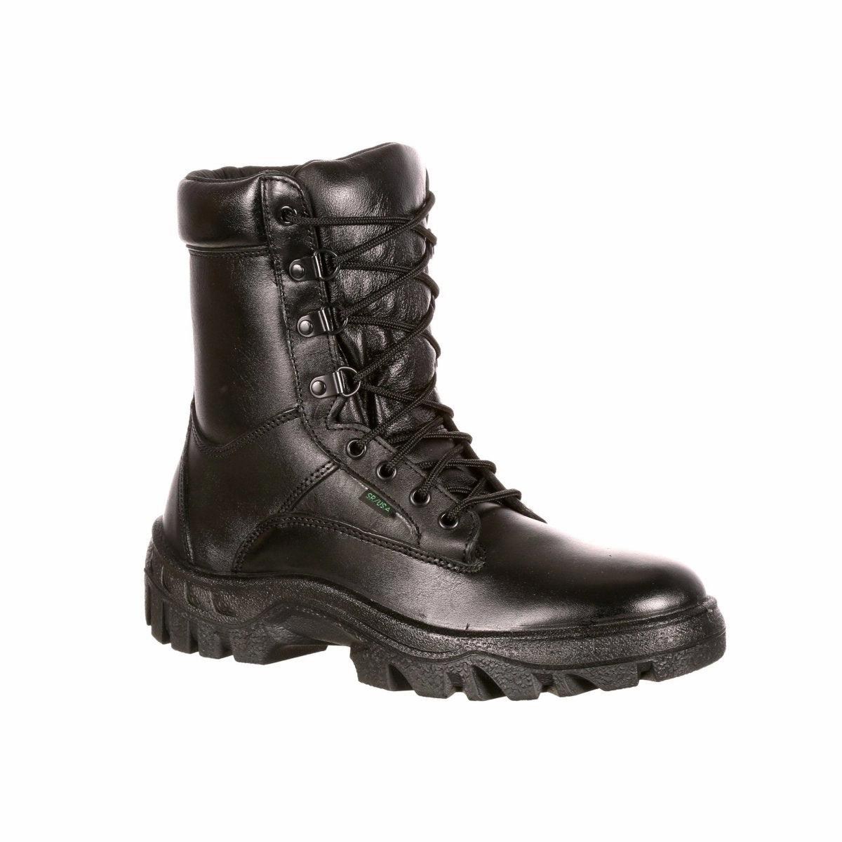 Rocky Postal-tmc Men's Public Service Soft Toe Boots Fq0005010 In Black Soft Material Shock Absorbing River Crossing