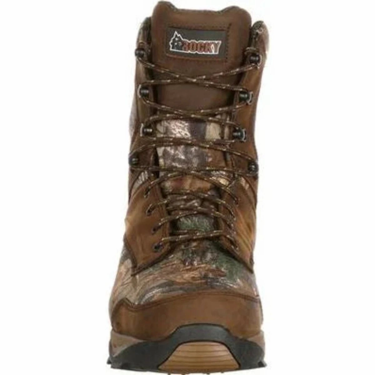 Men Edge Rocky Retraction Men's Waterproof 800G Insulated Soft Toe Outdoor Boots Rks0227 In Realtree Edge