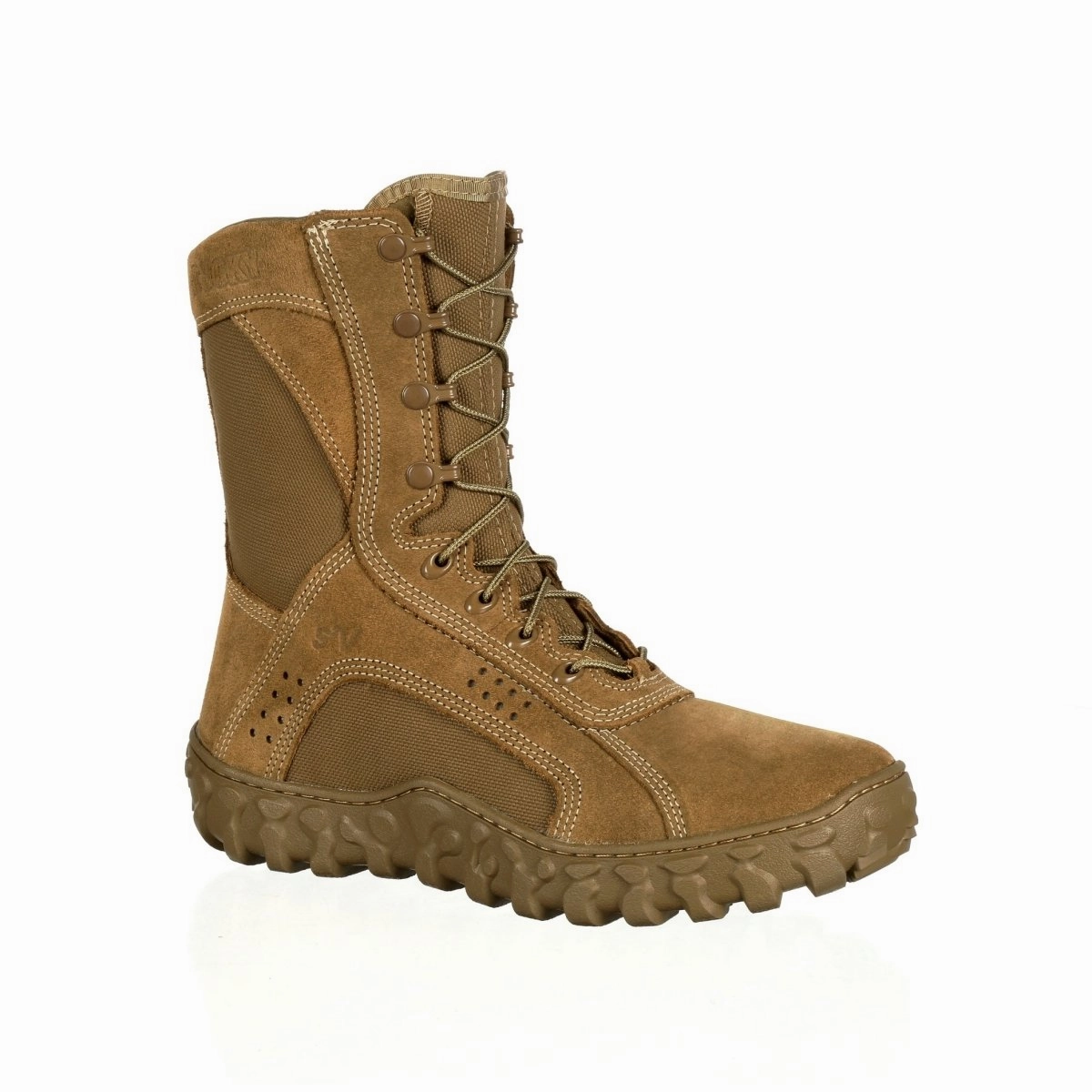Rocky S2v Men's Tactical Military Boots Rkc050 In Brown Urban Everyday Cold Climate