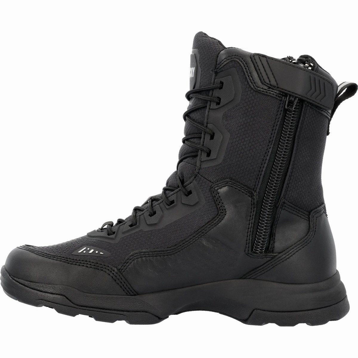 Waterproof City Walking Hiking Trail Rocky Tac One Men's 6?? Composite Toe Internal Met Guard Work Boots Rkd0111 In Black