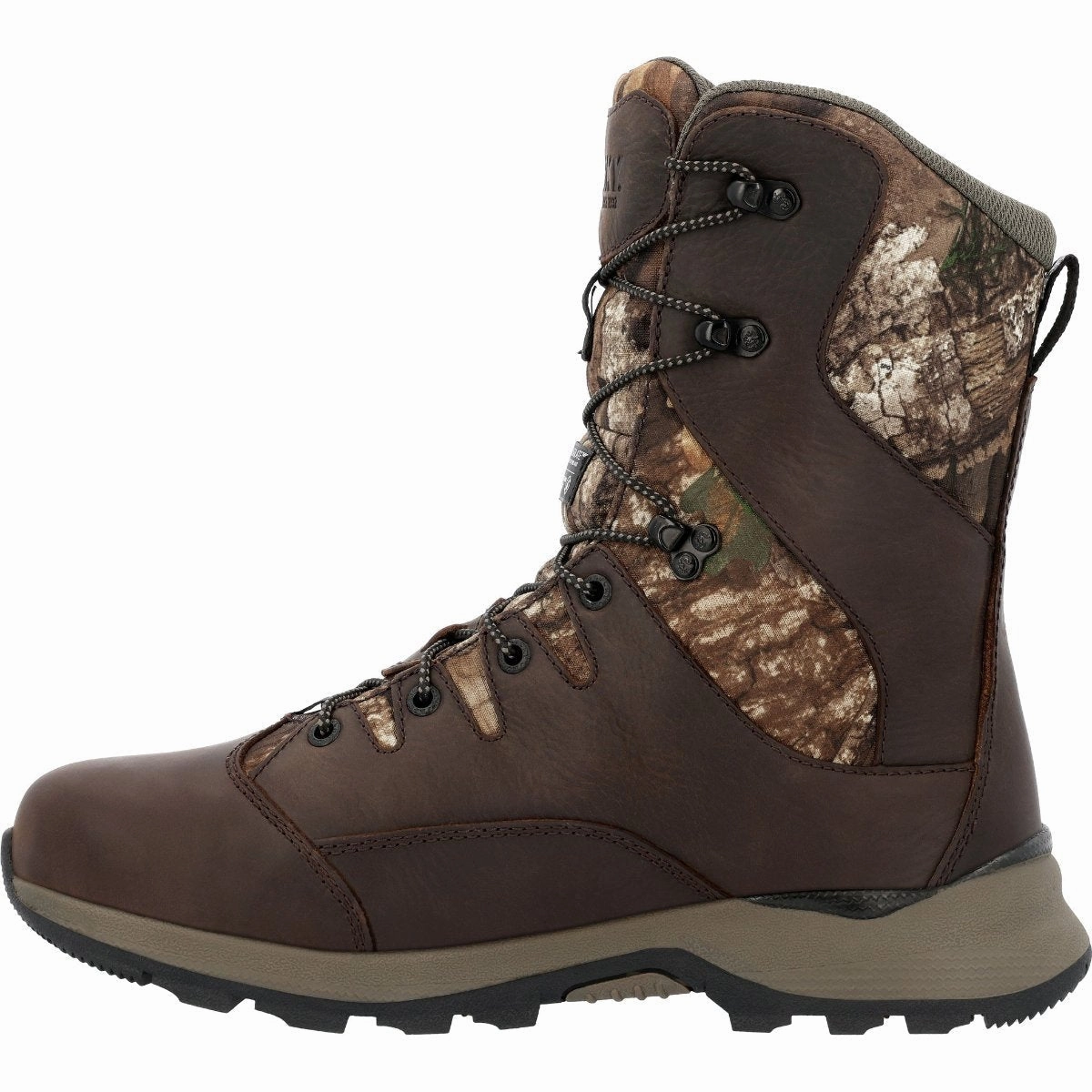 Rocky Trophy Series Men's 800G Insulated Outdoor Boots Rks0654 In Brown Low Profile Night Travel