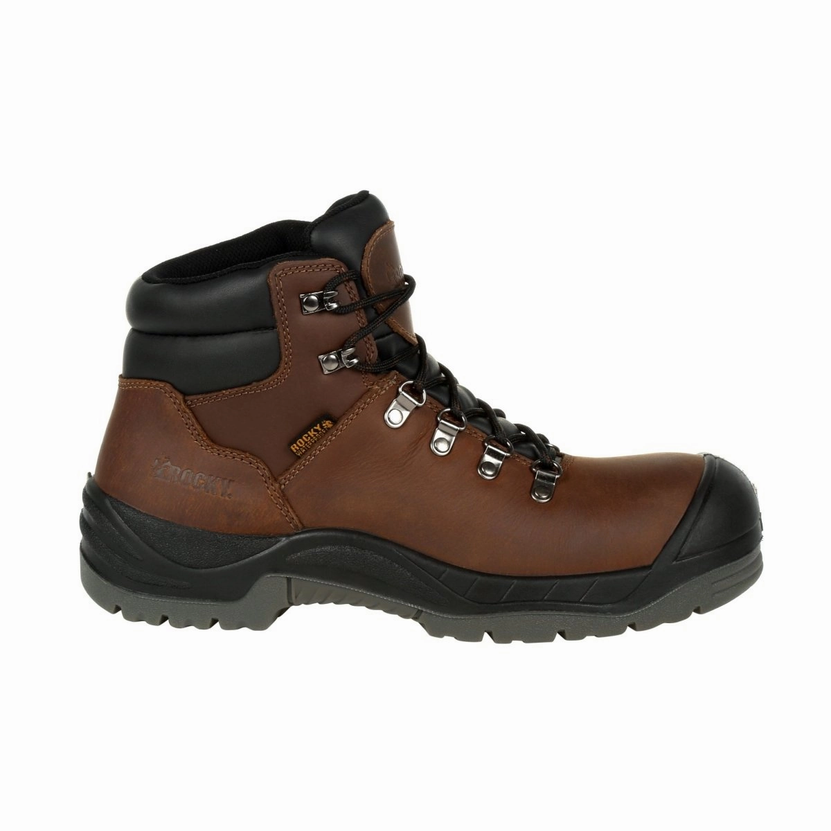 Rocky Worksmart Men's Composite Toe Waterproof Work Boots Rkk0245 In Brown Universal Style