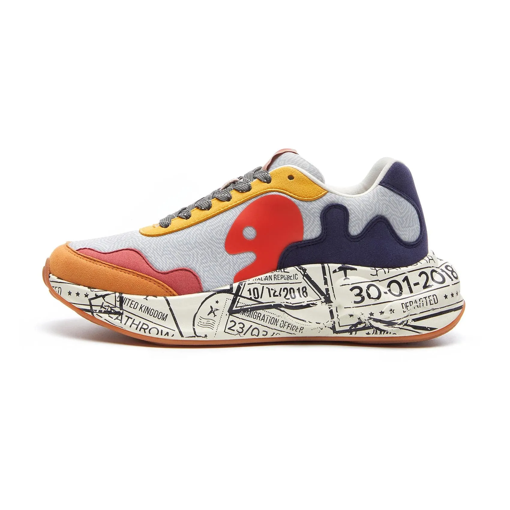 Misty White Medinaceli I Women Dynamic Heel Counter All-Purpose Wear