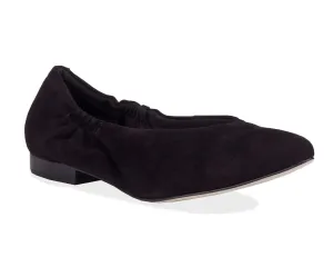 Dawn Move Ros Hommerson Ramsey Women's Flat Slip-on Shoes In Black Suede