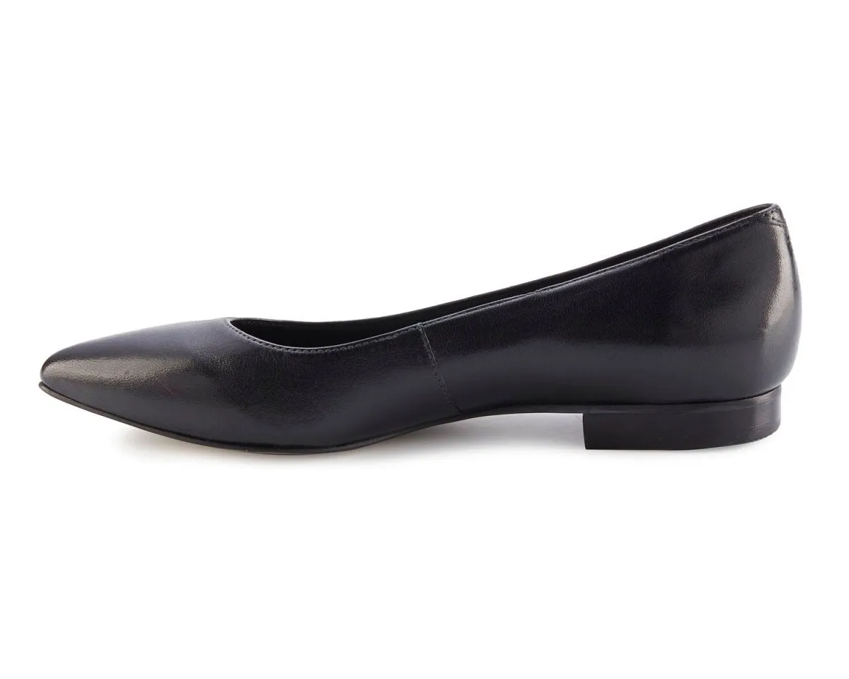 Ros Hommerson Reece Women's Pointed Toe Slip-on Shoes In Black Shock   Absorbing