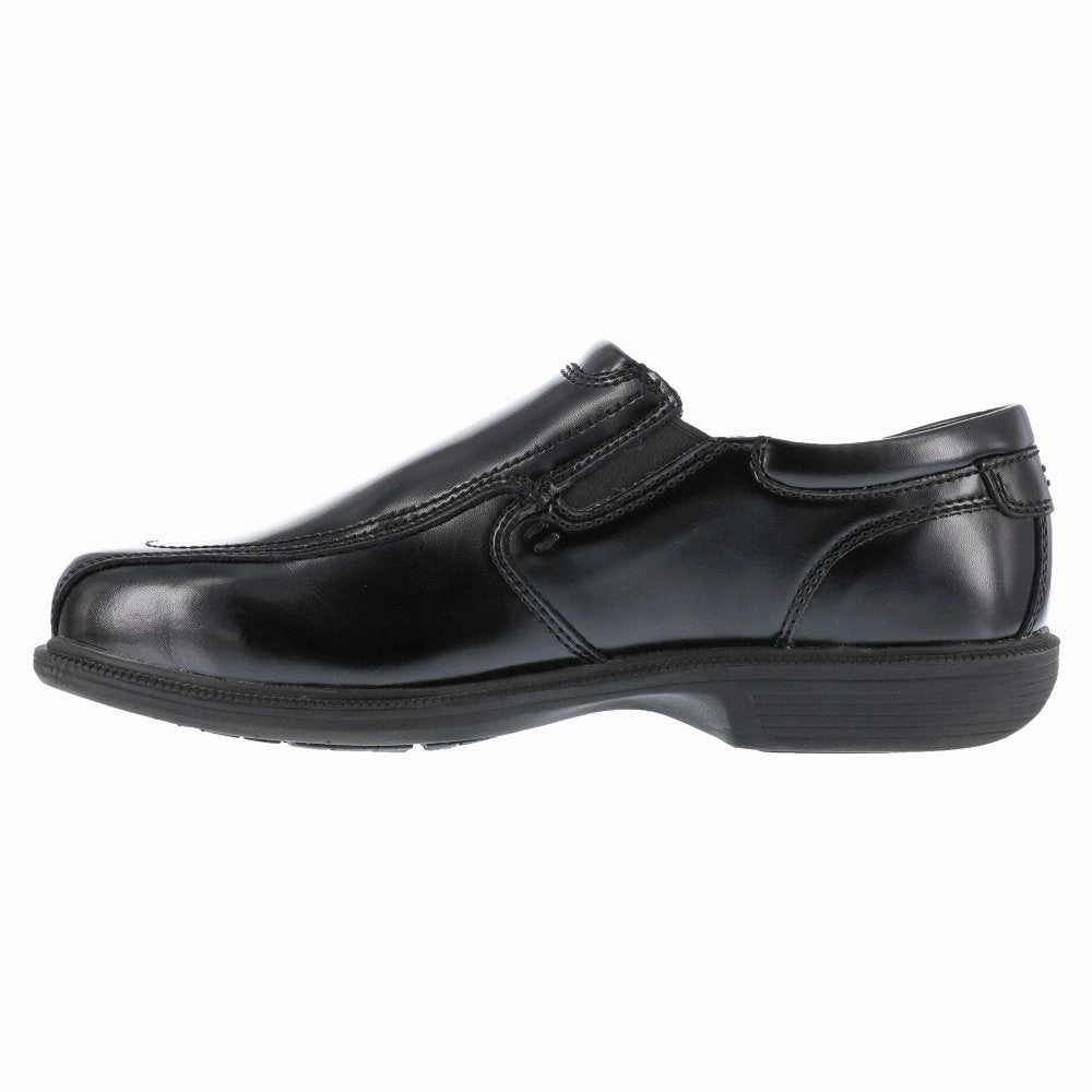 Florsheim Men's Work Shoe's Dress Slip-on Oxford Steel Toe Coronis Fs2005 In Black Ergonomic Design All Day Support Gear