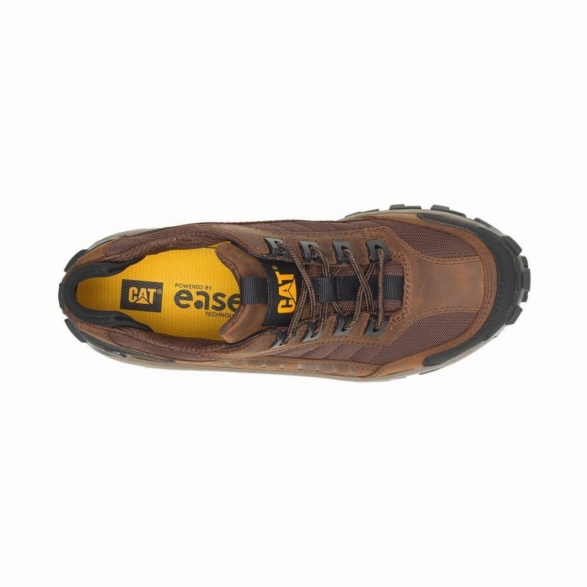 Caterpillar Invader Steel Toe Men's Work Shoe (p91338) In Dark Brown Professional Gear Cold Climate Shoes