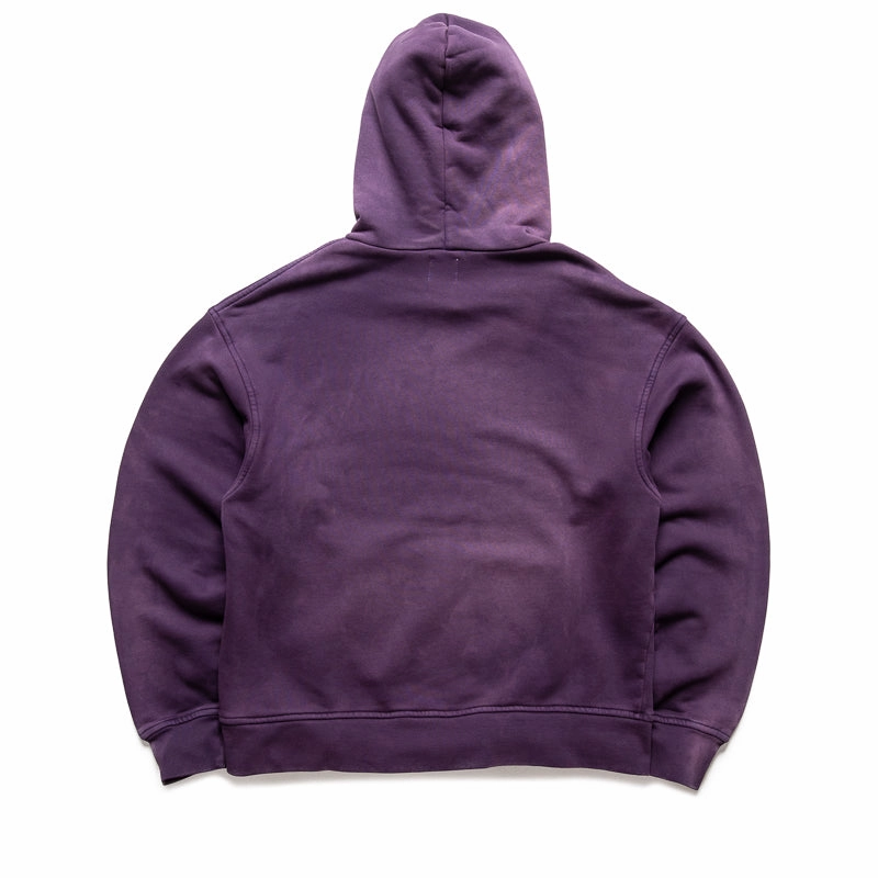 Street Light Cozy Motion Alchemist Fringe Hoodie - Plum