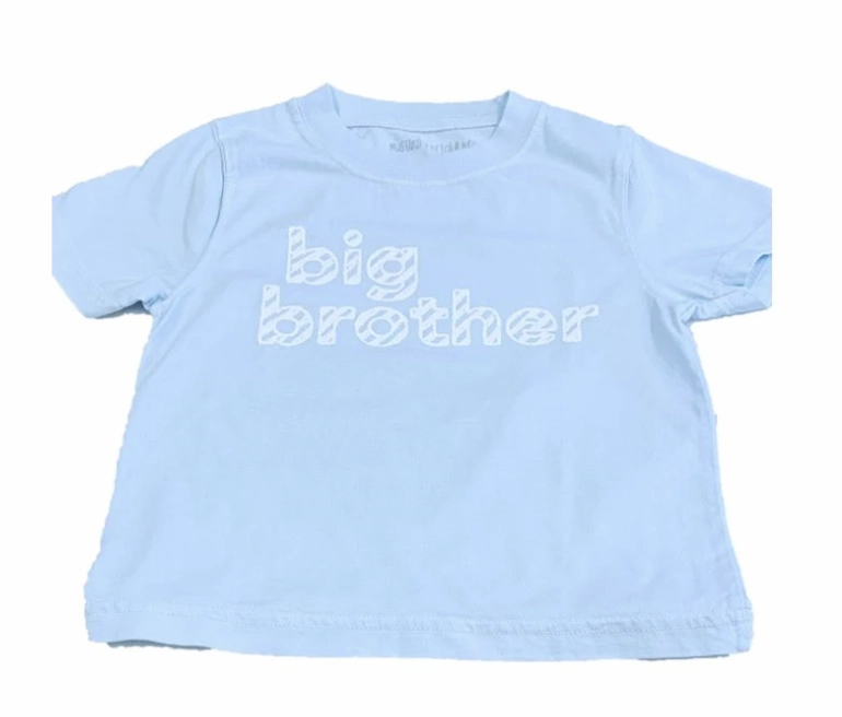 Cotton Glow Earth Fit S/S Big Brother Light Blue T-Shirt