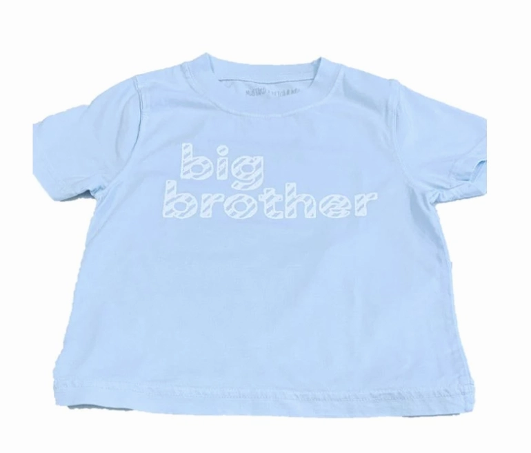 S/S Big Brother Light Blue T-Shirt Beauty Glow