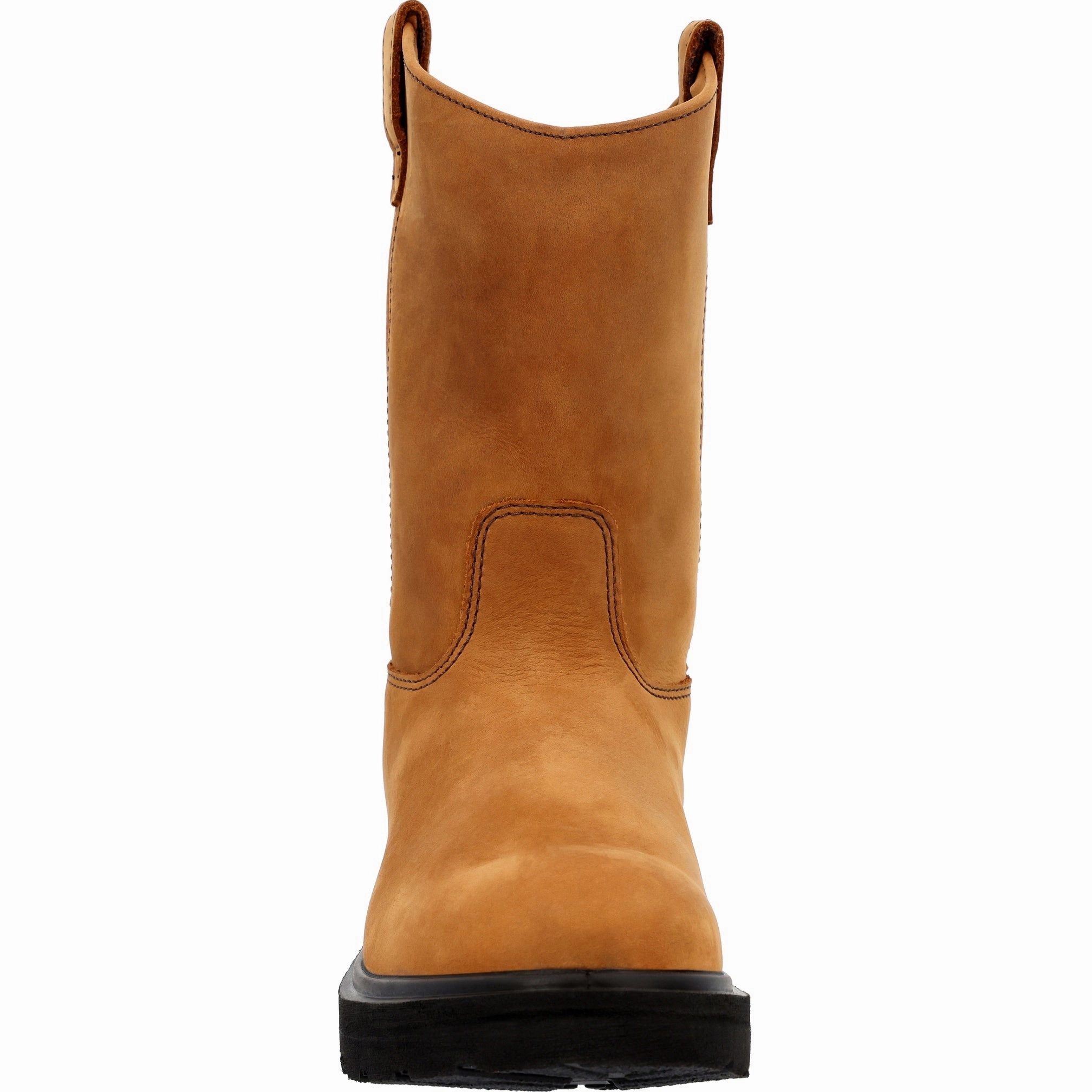 Georgia Boot Steel Toe Static-Dissipative Work Pull On Boot's G4673 In Brown All Day Work Boots