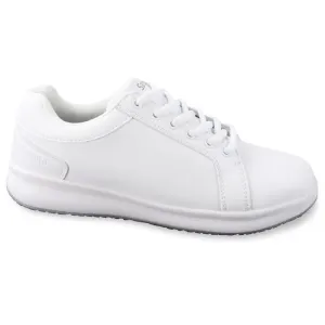 Sanita Kite Womens Safety And Work Sneakers In White-(204023-001) Easy Wear Smooth Dash