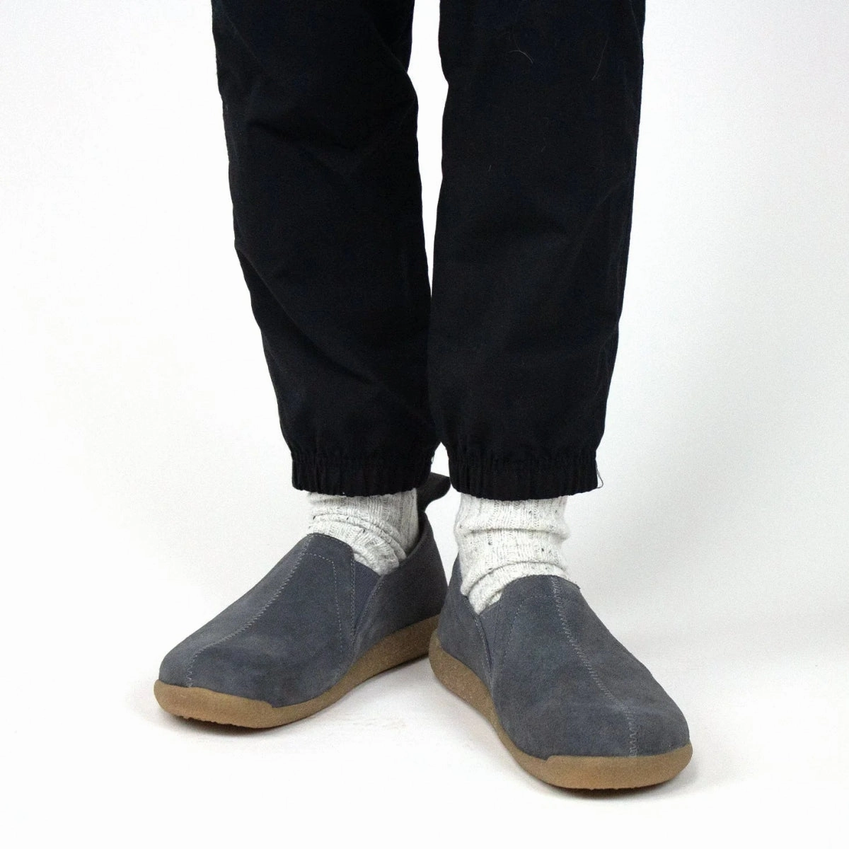 Sanita Barso Unisex Slippers In Slate Instant Flex Breathable Slip On