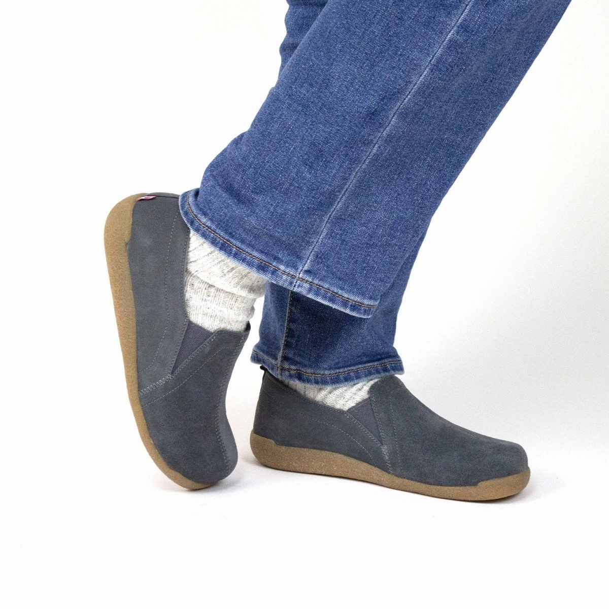 Slip Comfort Walk Sanita Barso Unisex Slippers In Slate