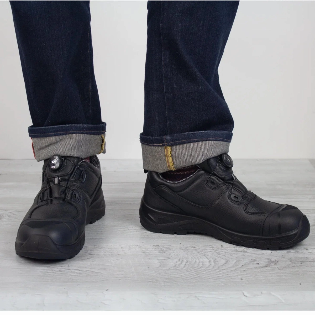 Sanita Diabas S3 Composite Toe Work Boot Unisex In Black-911490-002 Comfort Lining Winter Walker