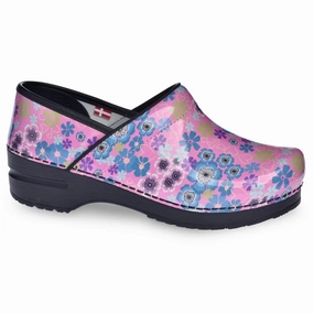 Sustainable production Anti Fatigue Midsole Sanita Marilla Women Clog In Pink-477956-013