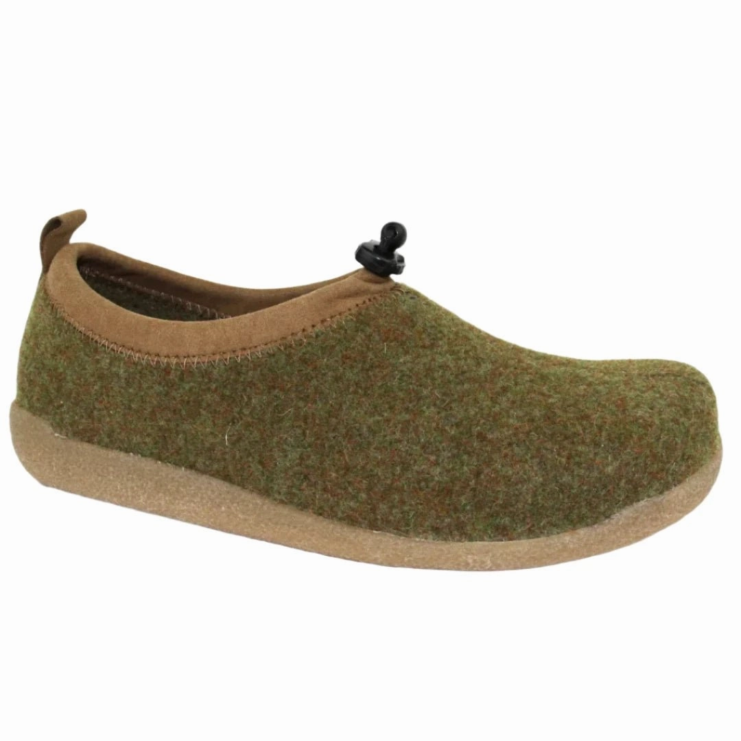Sanita Samso Unisex Slippers In Green Everyday Slip On