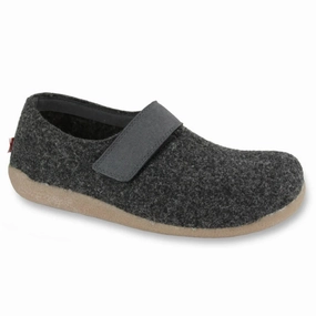 Foot Freedom Slip Resilient Midsole Sanita Varde Slipper Unisex In Charcoal