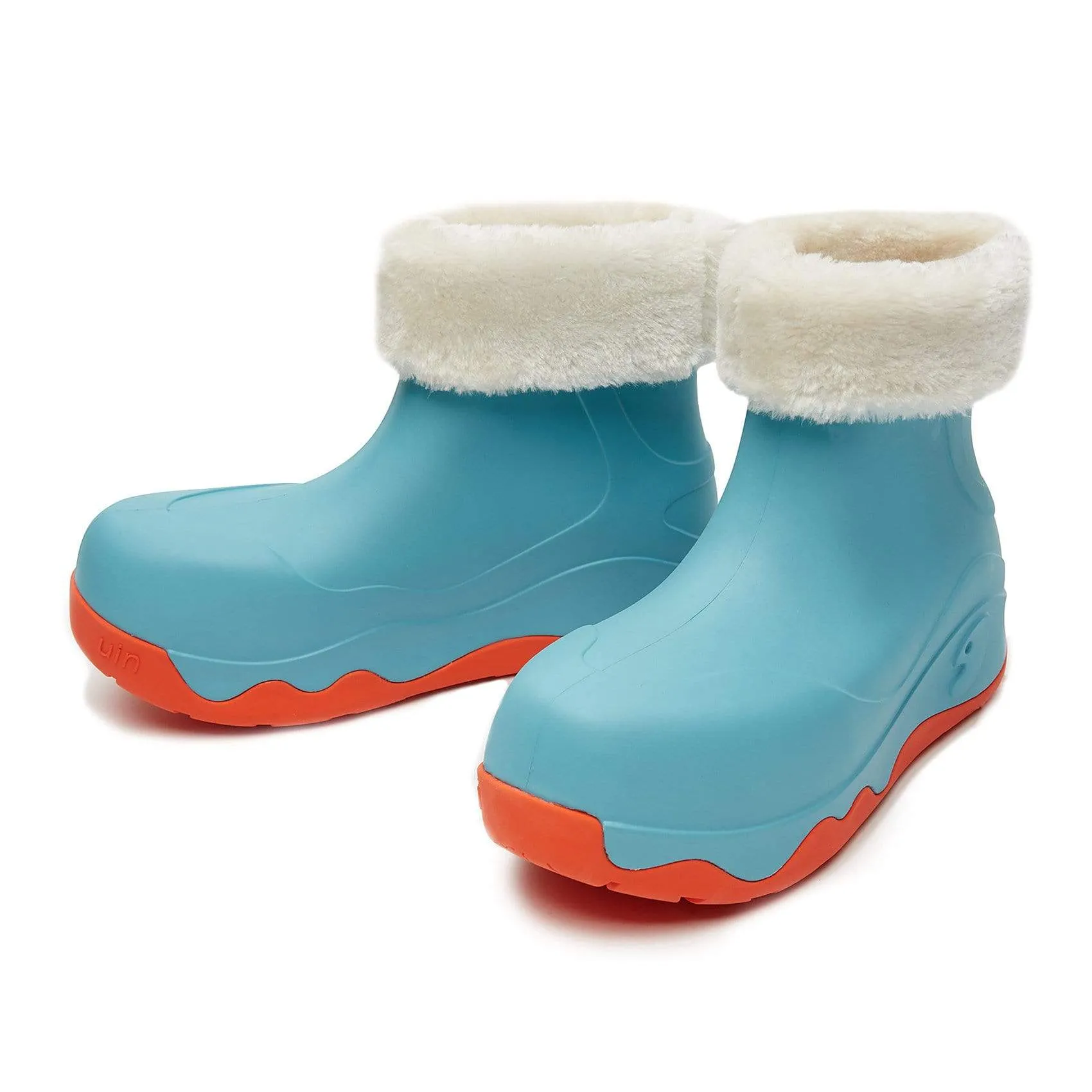 High   Quality Leather Saxe Blue Navarra Boots with Napped Linings Women