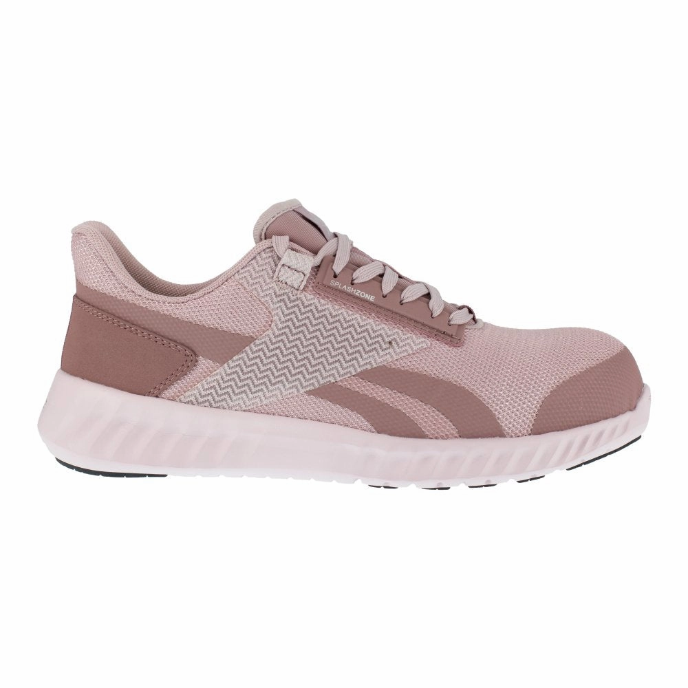 Extreme Durability Thick Soles Reebok Sublite Legend Athletic Work Shoe Women's Composite Toe Rb212 In Rose Gold