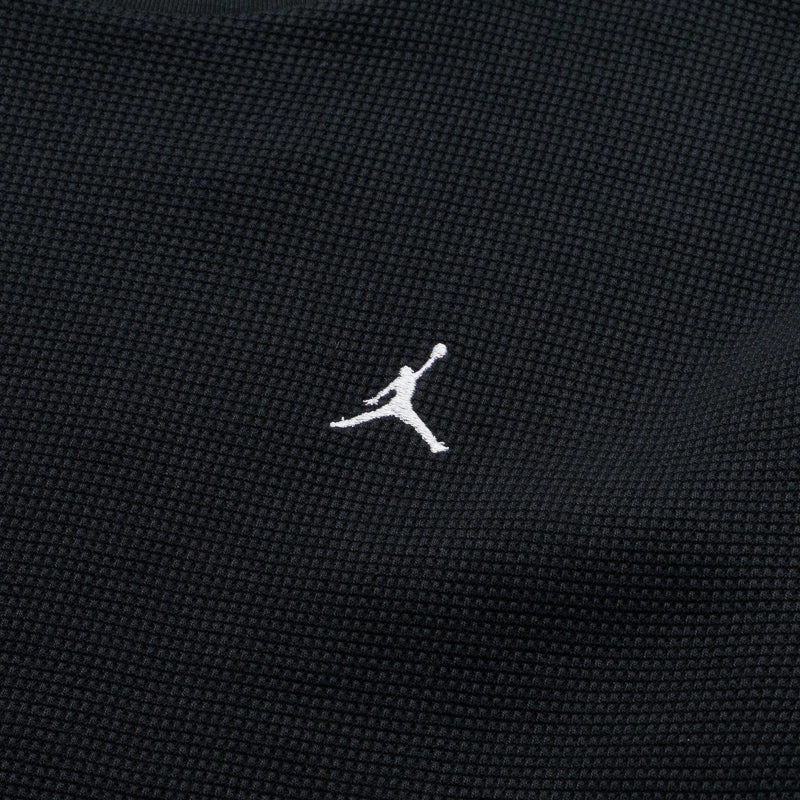 Sophisticated Style Holiday Glow Jordan Flight Mountainside Waffle L/S Tee - Black/White