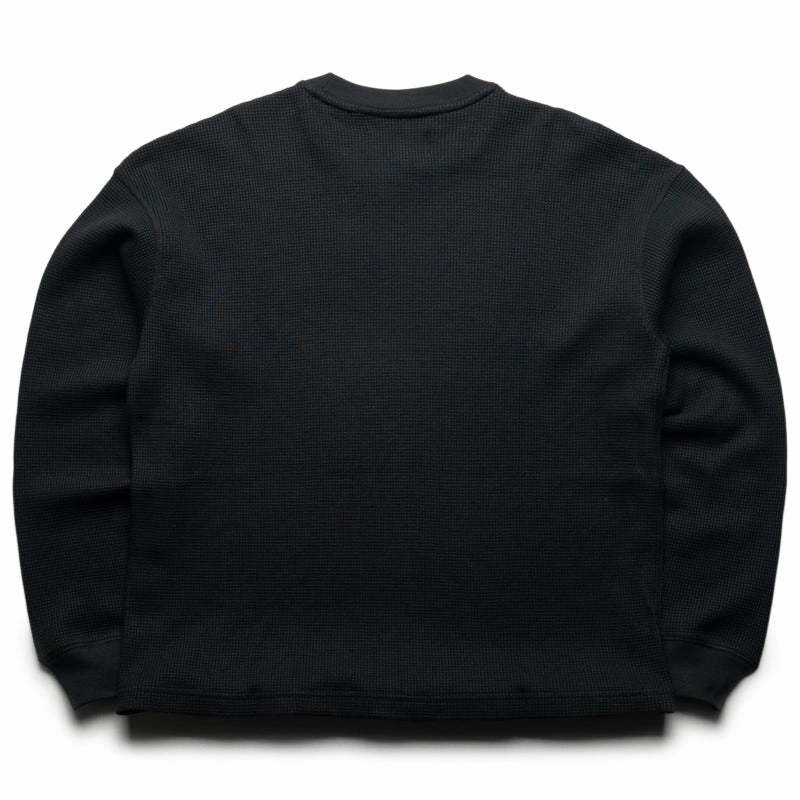 Jordan Flight Mountainside Waffle L/S Tee - Black/White Dream Feel