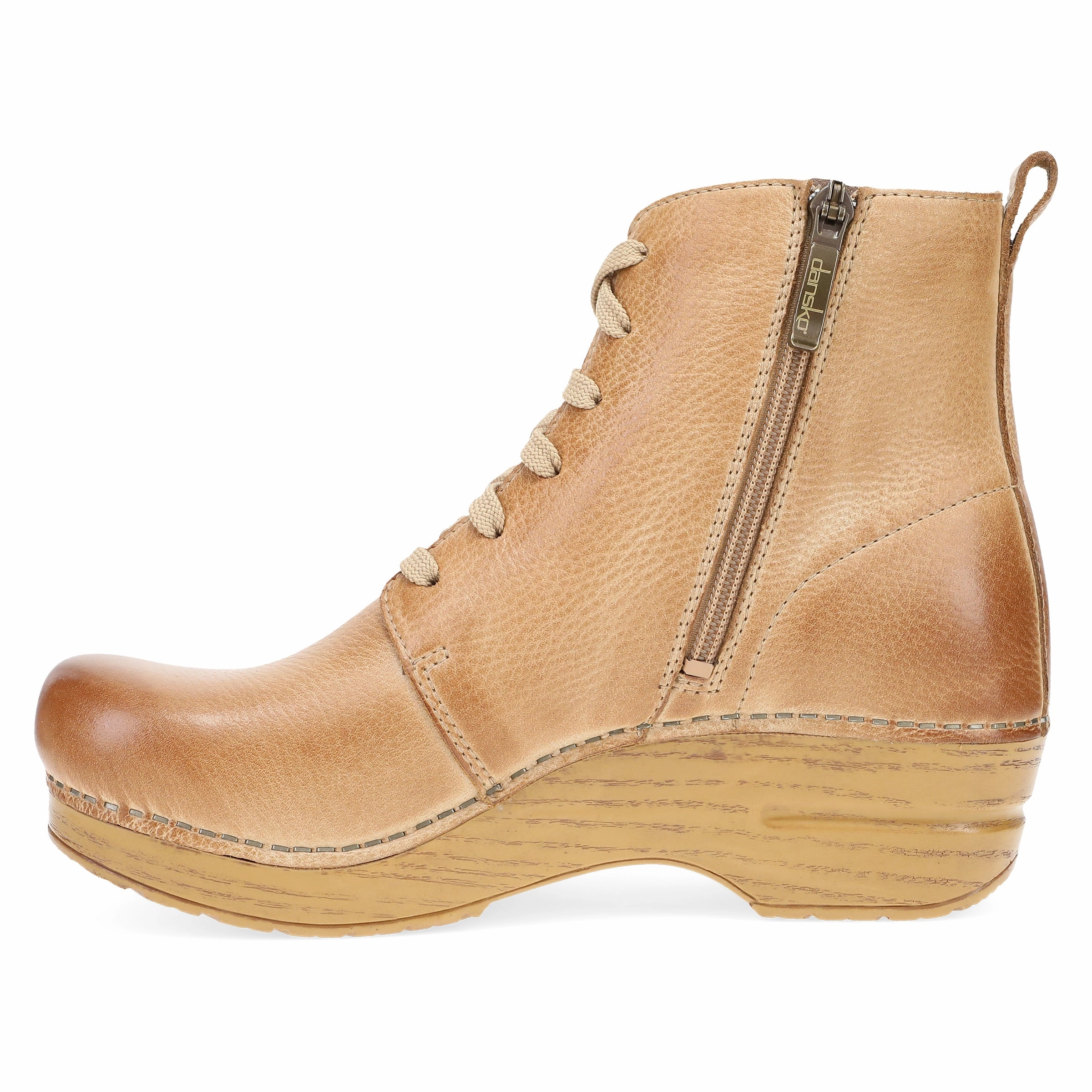 Sigourney Honey Distressed Reinforced toe cap Easy Grip Heel Loop