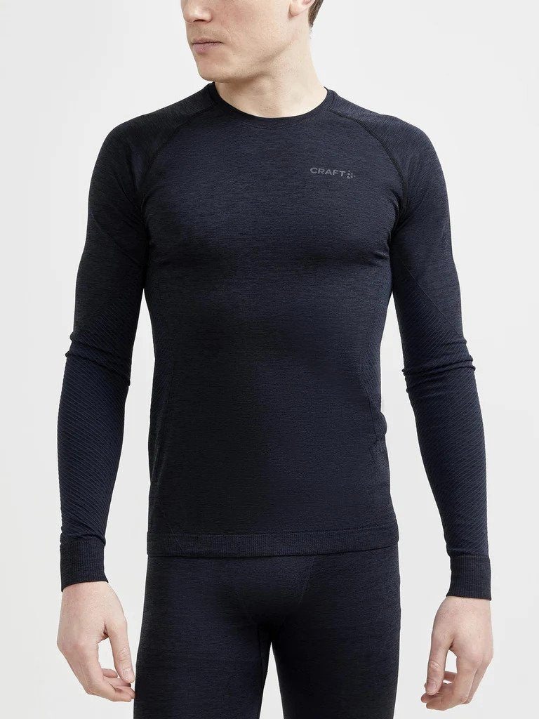 Elasticized Hem Men's Core Dry Active Comfort Base Layer