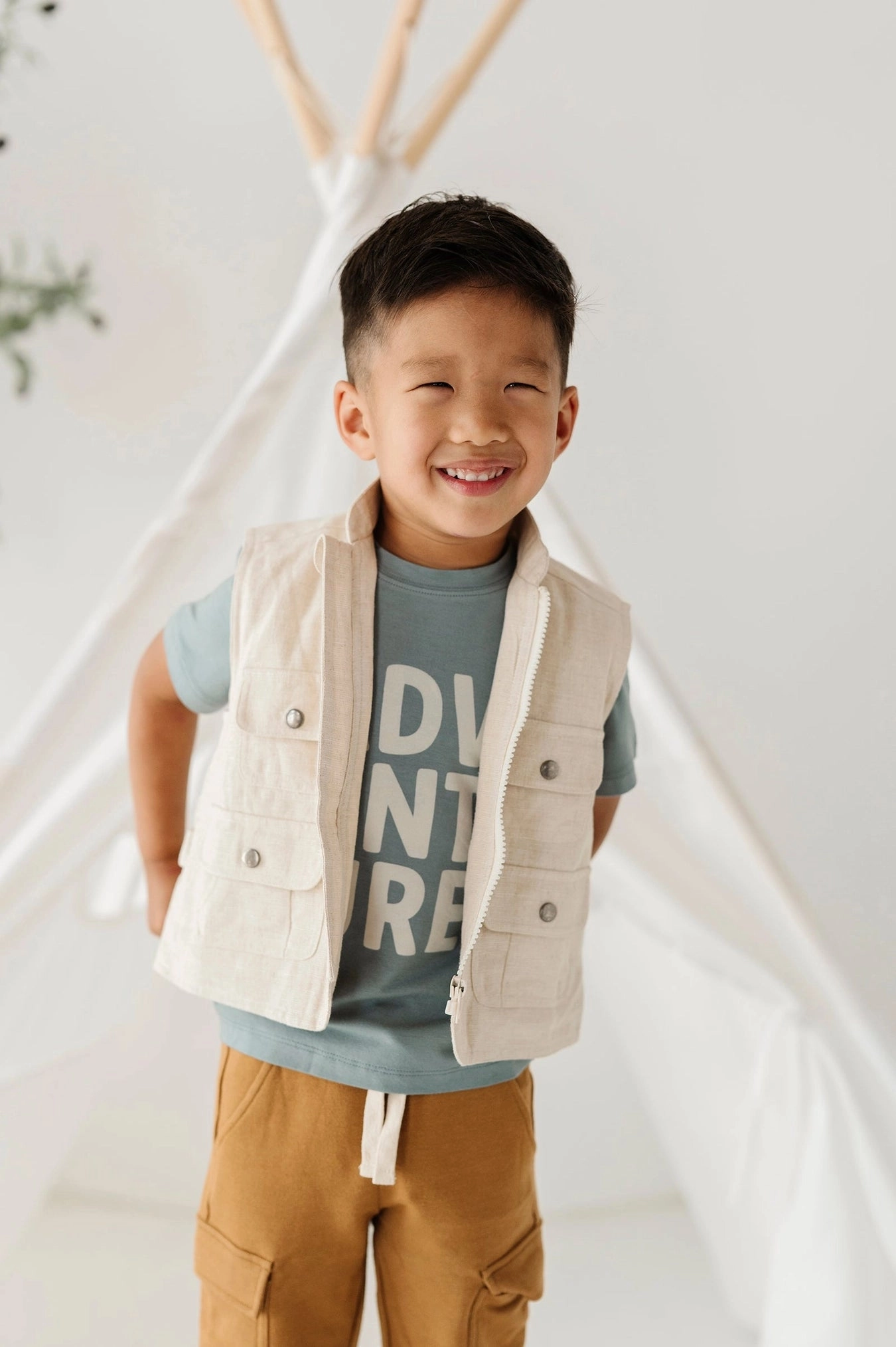 Active Style Boy's Short Sleeve Tee | Adventure in Storm