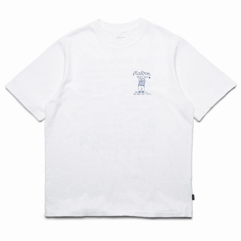 Bride Side Malbon Golf Club Select Tee - White