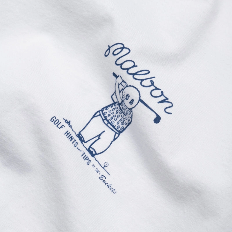 Global Cool Malbon Golf Club Select Tee - White