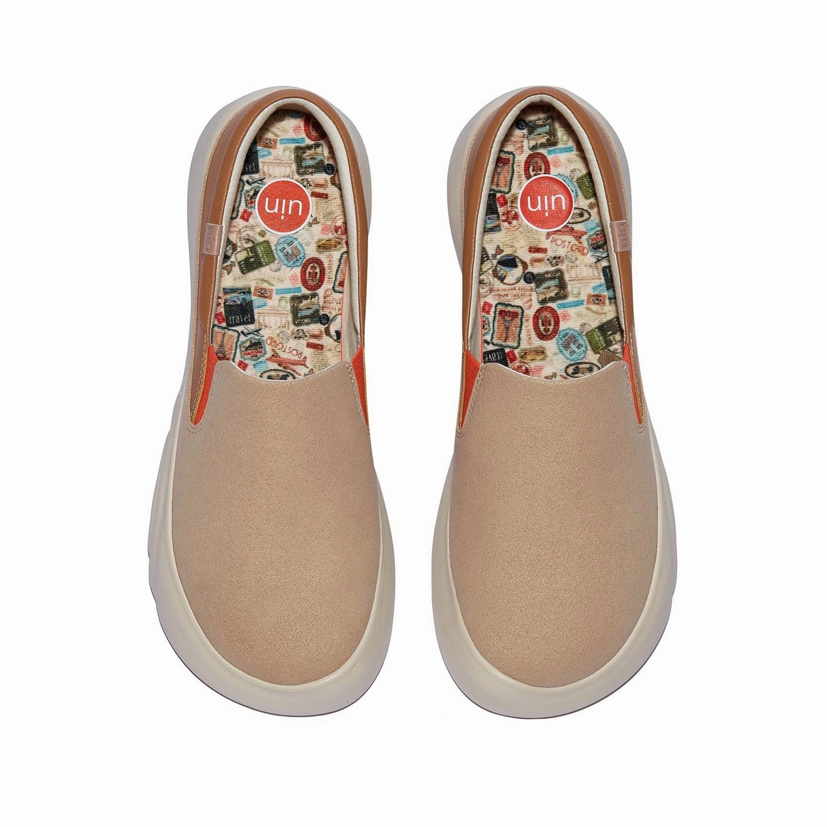 Sesame Brown Denia II Men Slip-On Comfort Way Neat