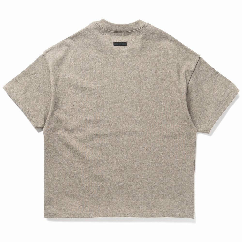 Fear Of God Essentials Heavy Crewneck Tee - Heather Gray Champion Glow ConvertibleStyle
