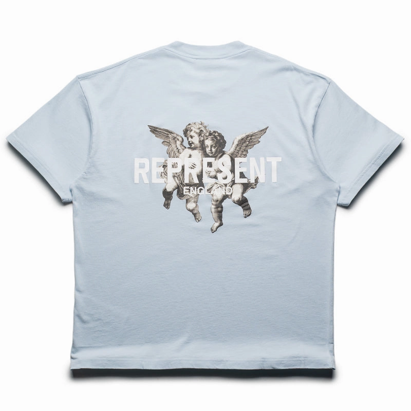Fashion Accessory Represent Legacy Cherubs Tee - Cloud