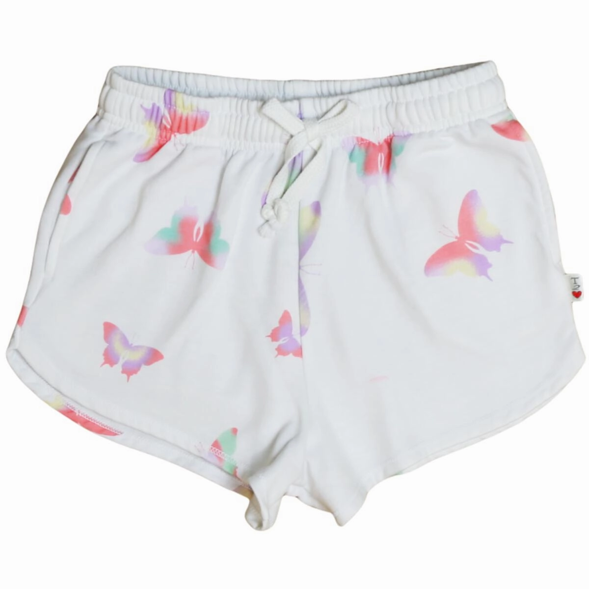 Athletic Short with Pockets- Butterfly Glass Fit Seamless construction