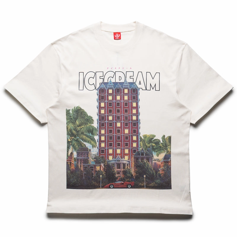 Ice Cream Estate Knit Tee - Whisper White Easy Layer
