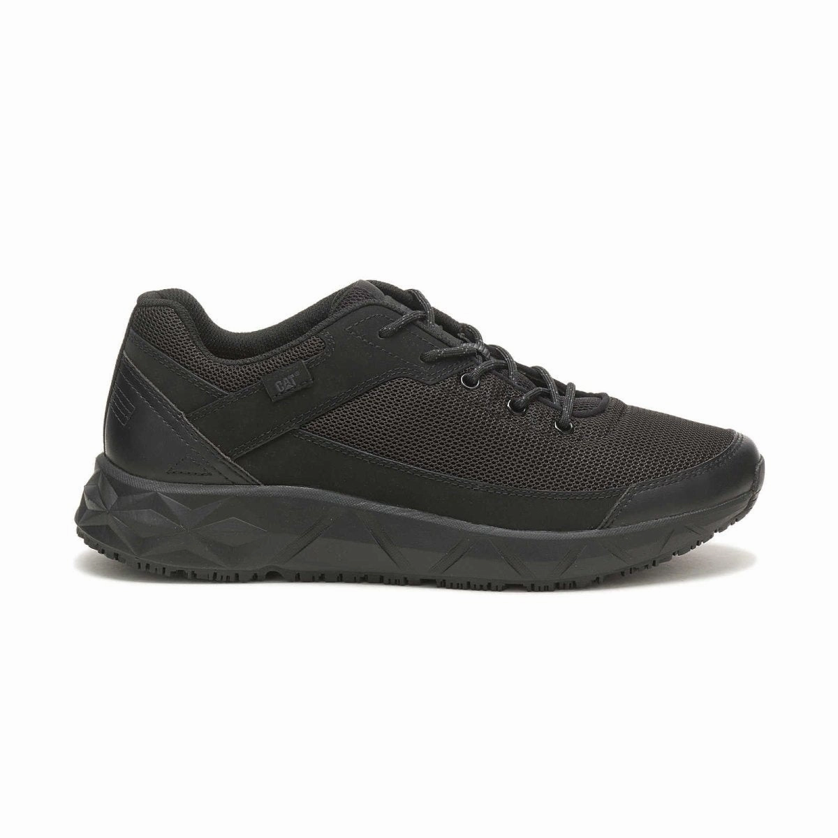 High Traction Protective Mesh Footwear Caterpillar Prorush Speed Fx Unisex Shoe (p110568) In Black/black