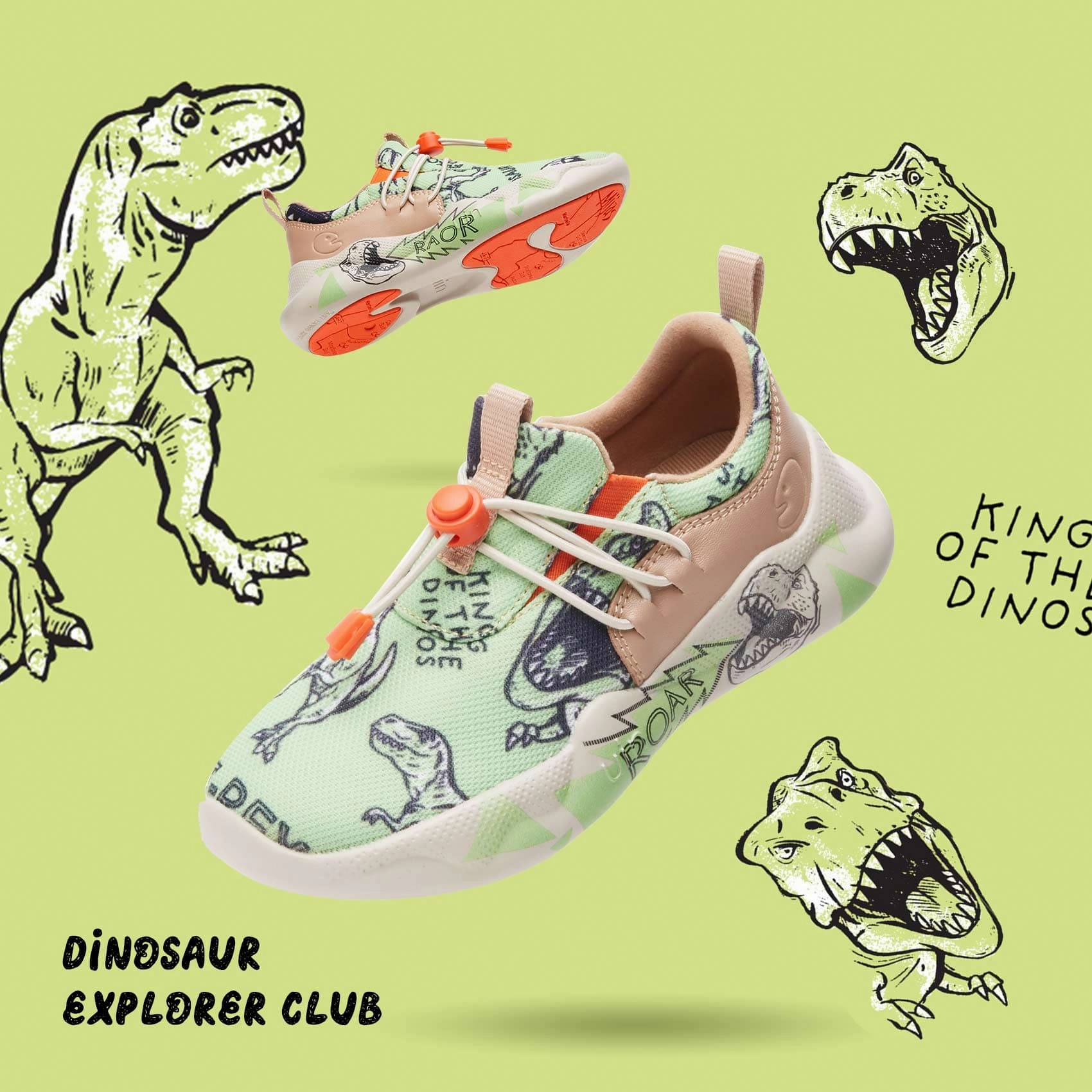Reliable Sole Dinosaur Explorer Club Mijas XIII Kid