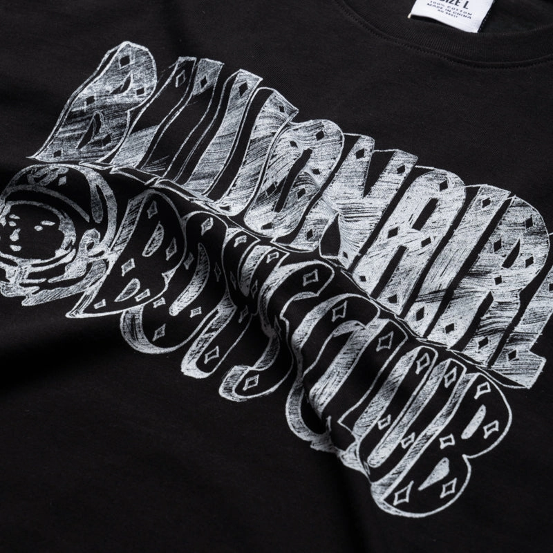 Billionaire Boys Club Sketch Tee - Black Stretchable Material QuickDry Material