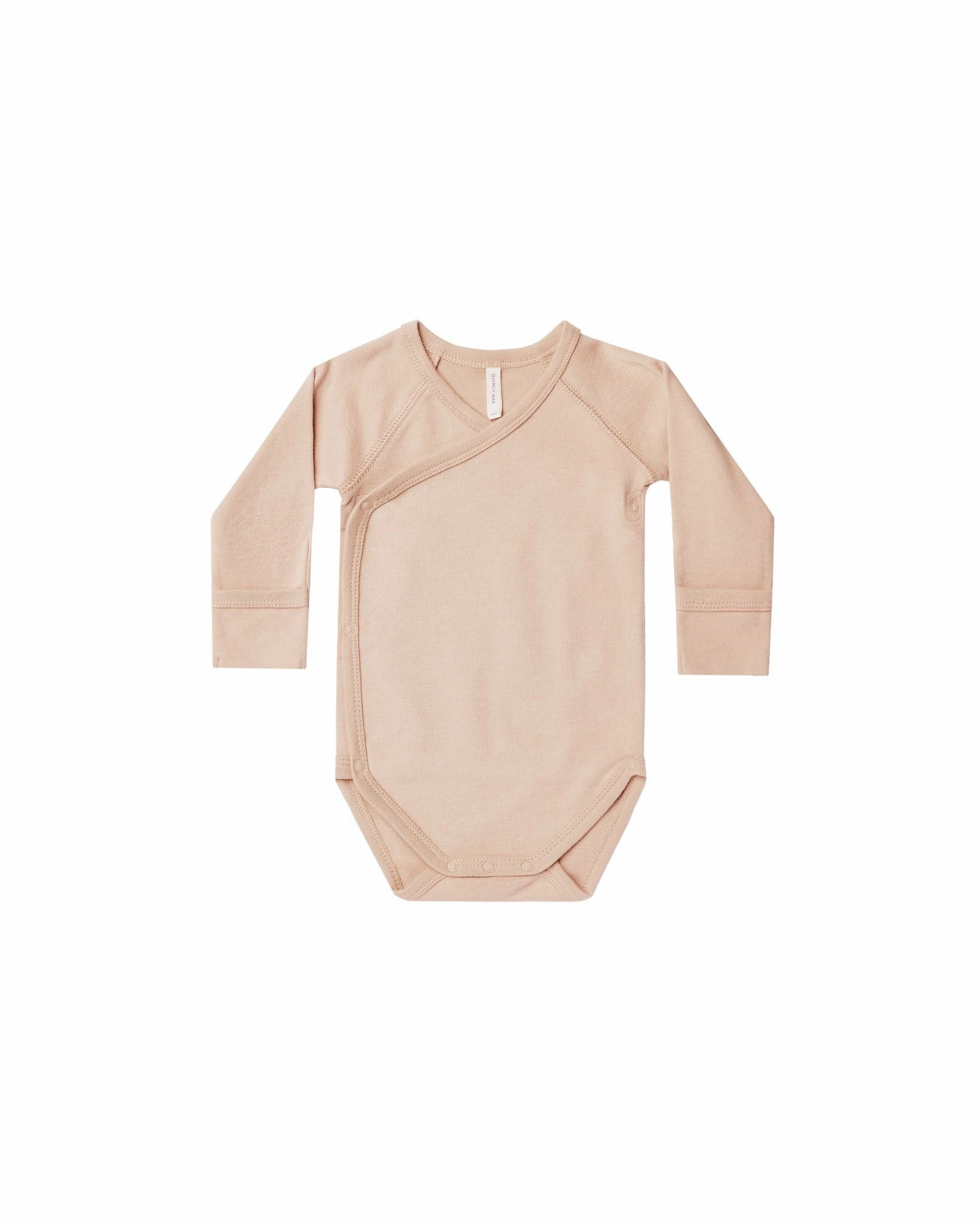 Chic Edge Side Snap Bodysuit | Shell
