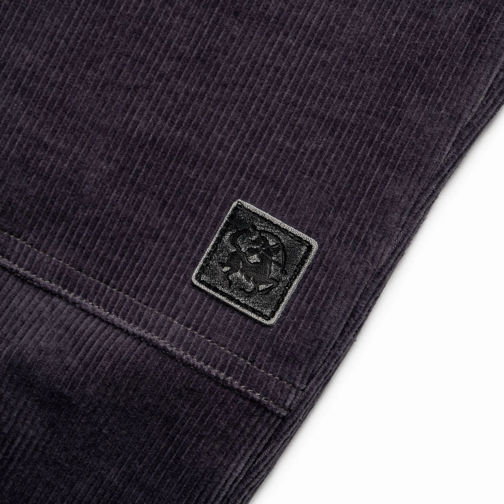 Sinclair Cordless Clair Corduroy Pants - Grey Evening Chic Korean Fresh