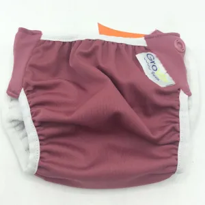 Size 1: GroVia Blush Pink Swim Diaper Denim weekend