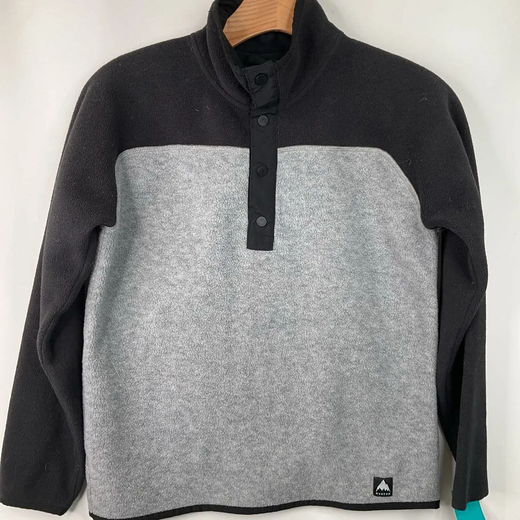 Dynamic Compression Fit Belted Waist Size 10: Burton Grey/Black Fleece Coat