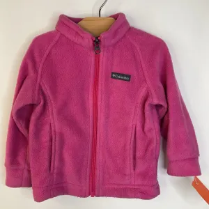 Compact Packable City Layer Style SIze 12-18m: Columbia Pink Zip-Up Fleece Coat