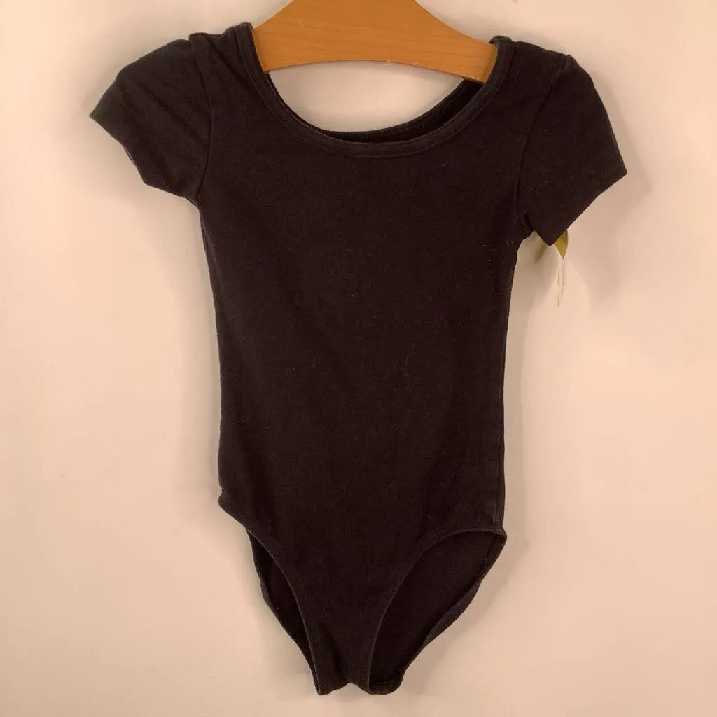 office bodysuit Size 2-3: Black Leotard