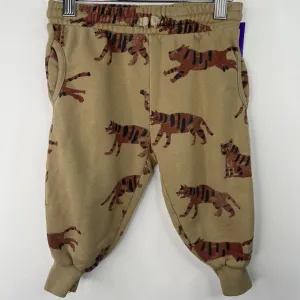 Size 2-3: Zara Green Tiger Print Sweatpants Active - wear