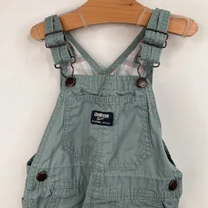 Size 2: Osh Kosh B'Gosh Green Overalls Lively
