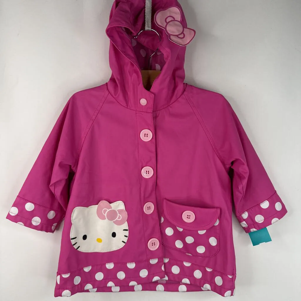 Stormy Weather Size 2: Western Chief Pink Hello Kitty Rain Coat