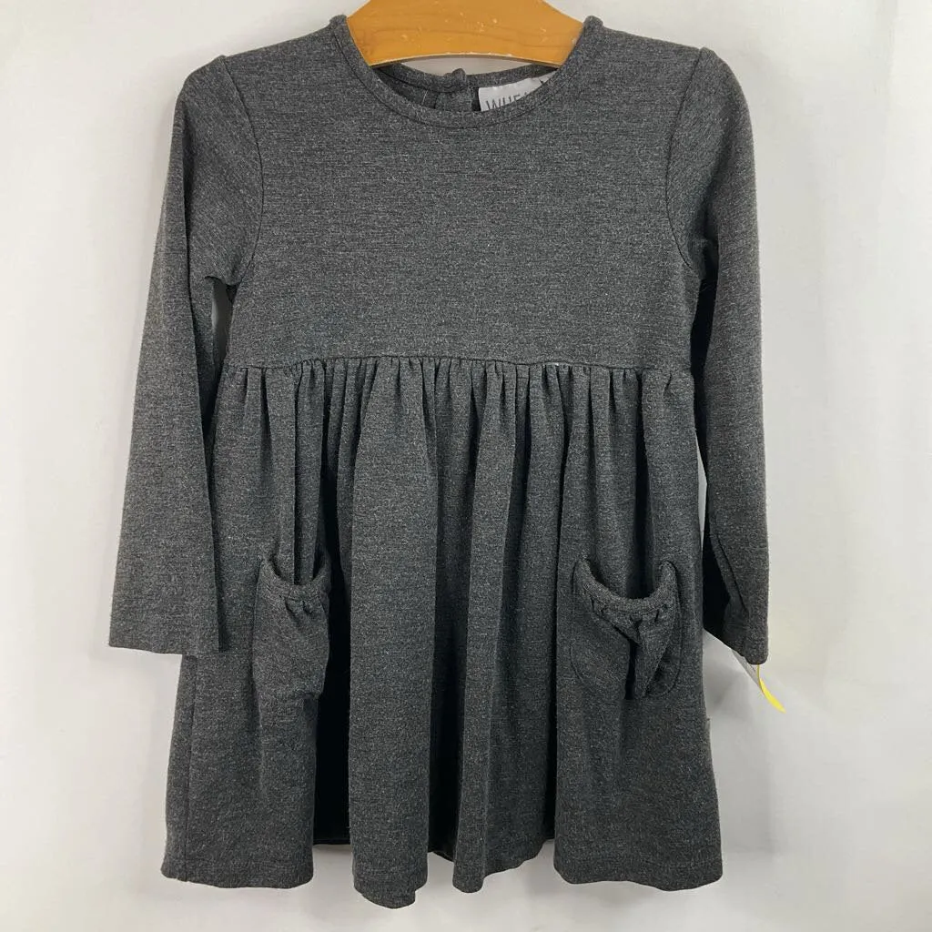 Skin Hug skin friendly Size 3: Wheat Black Long Sleeve Dress